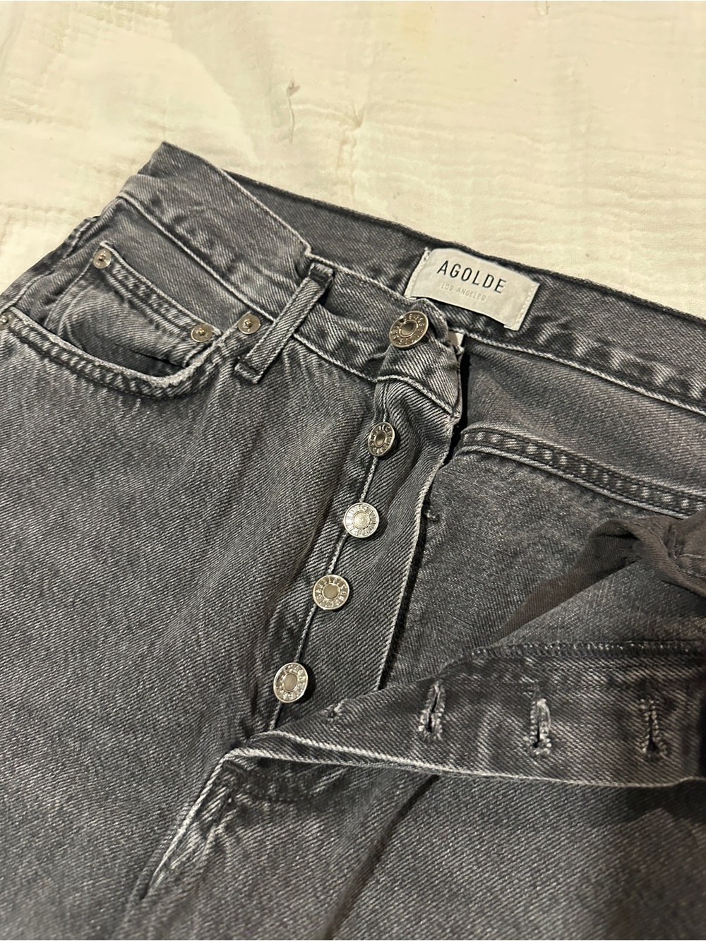 AGOLDE Fen High Rise Tapered Jean